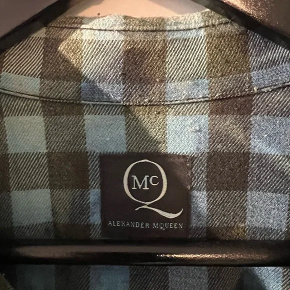 Alexander McQueen button up smoke dress shirt - Picture 2 of 3